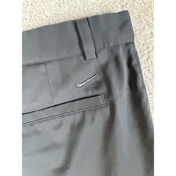 Nike Men’s Gray Golf Dri Fit Flat Front Shorts Mens Size 36 Casual Comfort. - Picture 3 of 4